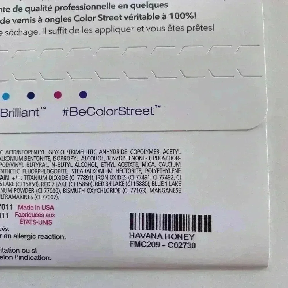 Color Street Havana Honey